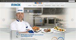 Desktop Screenshot of irinoxprofessional.com